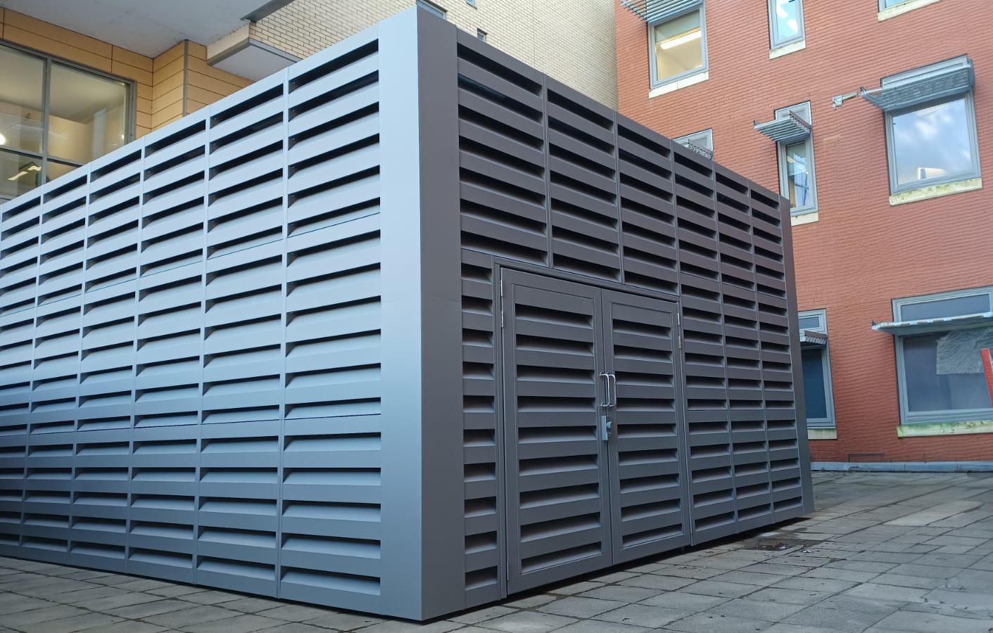 Heat Pump Enclosures left